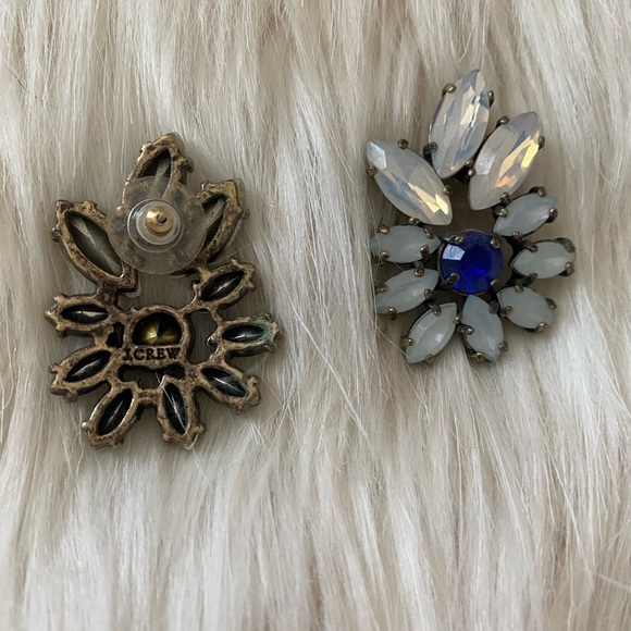 J. Crew blue statement earrings - Picture 2 of 2